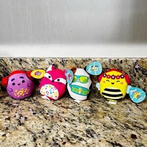 NEW McDonald’s mini Squishmallows plush toys kids meal Cam Fifi Grimace Sunny